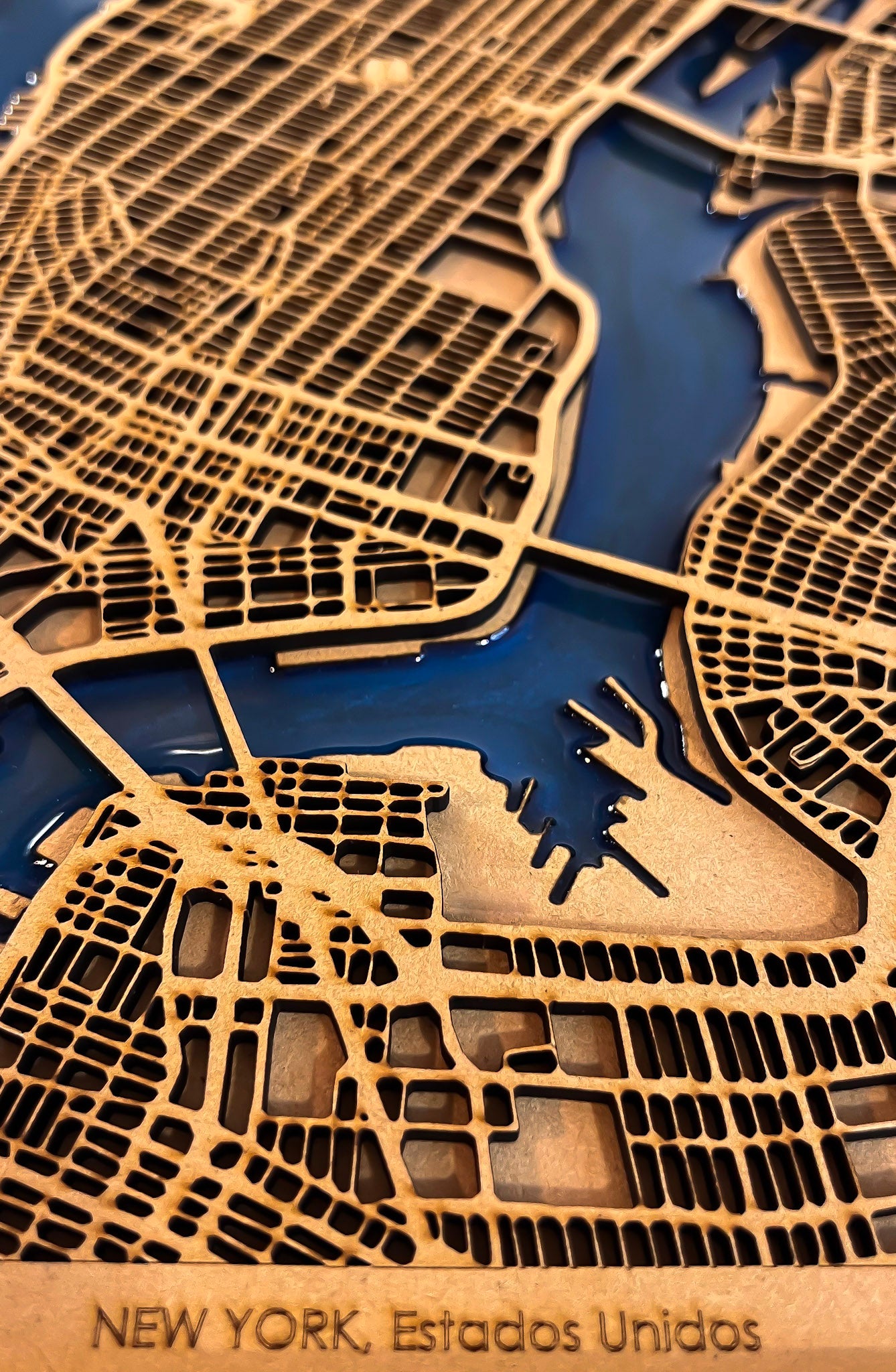 Mapa de New York | 30x40 cm